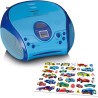 Lenco A004467 SCD-24 Kids - Lecteur CD pour Enfants - Radio CD - avec Autocollants - Boombox - Tuner Radio FM - Titres - 2 x 1,5