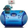 Lenco A004467 SCD-24 Kids - Lecteur CD pour Enfants - Radio CD - avec Autocollants - Boombox - Tuner Radio FM - Titres - 2 x 1,5