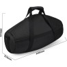 Étui boombox 3/boombox 3 wifi sac de protection pour jbl boombox 3 portable haut-parleur bleutooth,boombox 2 chargeur câble tran