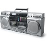 Bmi enceinte portable hifi muse m-380 gbs ghetto blaster enregistreur de cassette cd radio fm bleutooth - 80w - écran lcd