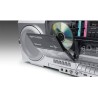 Bmi enceinte portable hifi muse m-380 gbs ghetto blaster enregistreur de cassette cd radio fm bleutooth - 80w - écran lcd