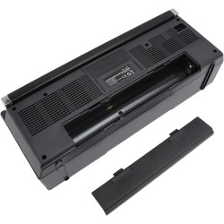 Boombox à cassette, boombox rétro blueooth avec entrée usb, sd et aux 3,5 mm, lecteur et enregistreur de cassettes am fm sw (noi