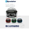 Roadstar CDR-365U/BL Radio CD Portable Numerique FM PLL, Lecteur CD, CD-R, CD-RW, MP3, Port USB, Stereo, AUX-in, Sortie Casque, 