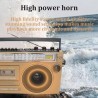 Cassette rétro style années 80 avec radio am/fm,lecteur cassette boombox retro,enregistreur de bande rétro,fonction de transcrip