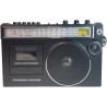 Cassette RéTro Style AnnéEs 80 avec Radio Am/Fm,Lecteur Cassette Boombox Retro,Enregistreur de Bande RéTro,Fonction de Transcrip