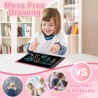Ardoise magique,rosecat tablette dessin enfant 12 pouces tablette d'écriture lcd cadeau fille 2 3 4 5 6 7 ans jouet bebe garcon 