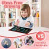 12 pouces tablette d'écriture lcd colorée,rosecat tableau magique tablette dessin enfant jouets pour jouet enfant 2 3 4 5 6 7 an