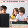 Tablette D'écriture LCD 15 Pouces-2 Pack,LCD Tablette Dessin avec Ecran Coloré,Bloc D'écriture Effaçable avec des Autocollants D