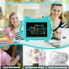 Tablette Dessin Enfant 12 Pouces,PINCAT Jouet Enfant 2 3 4 5 6 7 Ans Garcon Cadeau Fille Ardoise Blanche Effacable LCD Coloré Ta