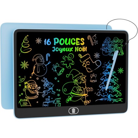16 Pouces Tablette d'écriture LCD Colorée, [Plus Lumineuse] Electight Enfants Tablettes Graphiques, Enfants Cadeau Jouet Educati