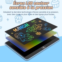 16 Pouces Tablette d'écriture LCD Colorée, [Plus Lumineuse] Electight Enfants Tablettes Graphiques, Enfants Cadeau Jouet Educati