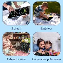 16 Pouces Tablette d'écriture LCD Colorée, [Plus Lumineuse] Electight Enfants Tablettes Graphiques, Enfants Cadeau Jouet Educati