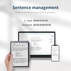 iFLYTEK AINOTE Air 2 Tablette en Papier, 8,2 Pouces E-Ink-Tablet avec AI, Transcription de Langue en Texte, Support Multilingue 