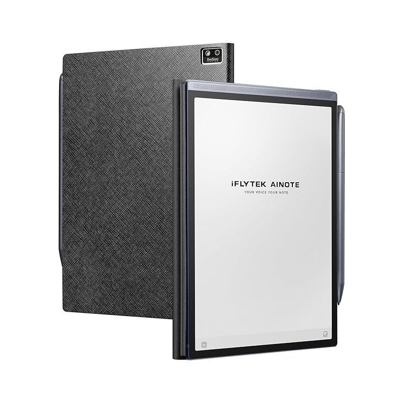 Étui de protection à rabat en cuir PU de qualité supérieure pour iFLYTEK AINOTE Air2 Tablette 8,2", fin et léger, durable avec c