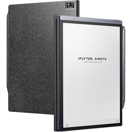 Étui de protection à rabat en cuir PU de qualité supérieure pour iFLYTEK AINOTE Air2 Tablette 8,2", fin et léger, durable avec c
