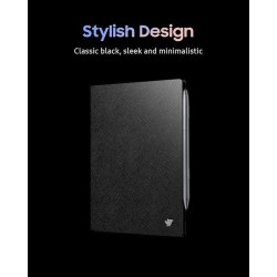 Étui de protection à rabat en cuir PU de qualité supérieure pour iFLYTEK AINOTE Air2 Tablette 8,2", fin et léger, durable avec c