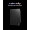 Étui de protection à rabat en cuir PU de qualité supérieure pour iFLYTEK AINOTE Air2 Tablette 8,2", fin et léger, durable avec c