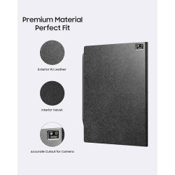 Étui de protection à rabat en cuir PU de qualité supérieure pour iFLYTEK AINOTE Air2 Tablette 8,2", fin et léger, durable avec c