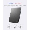 Étui de protection à rabat en cuir PU de qualité supérieure pour iFLYTEK AINOTE Air2 Tablette 8,2", fin et léger, durable avec c