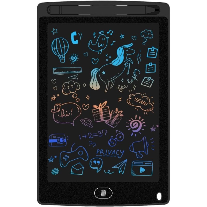 Tablette d'écriture LCD pour, tableau de gribouillage pour tablette d'écriture LCD | Tablette LCD électronique 8,5 pouces | Tabl