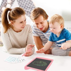 delr Tablette d'écriture pour Enfants,Tablette d'écriture LCD 8,5 Pouces pour Enfants - Jouet Tableau griffonnage d'enfants, Tab