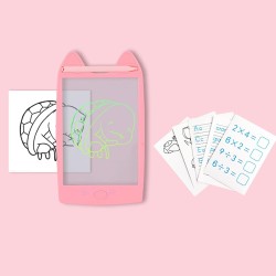 delr Tablette d'écriture pour Enfants,Tablette d'écriture LCD 8,5 Pouces pour Enfants - Jouet Tableau griffonnage d'enfants, Tab