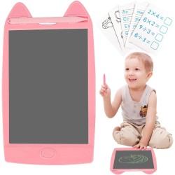 delr Tablette d'écriture pour Enfants,Tablette d'écriture LCD 8,5 Pouces pour Enfants - Jouet Tableau griffonnage d'enfants, Tab
