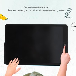 Dpofirs tablette d'écriture lcd 16 pouces, bloc de dessin à écran coloré avec haute sensibilité, bloc de dessin coloré pour plan