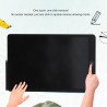 Dpofirs tablette d'écriture lcd 16 pouces, bloc de dessin à écran coloré avec haute sensibilité, bloc de dessin coloré pour plan