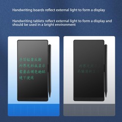 Septpenta Mini Tablette D'Écriture LCD, Bloc Notes Électronique Réutilisable et Effaçable de 6, 5 Pouces, Bloc Notes Numérique E