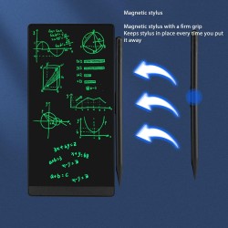 Septpenta Mini Tablette D'Écriture LCD, Bloc Notes Électronique Réutilisable et Effaçable de 6, 5 Pouces, Bloc Notes Numérique E