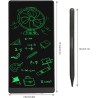 Septpenta Mini Tablette D'Écriture LCD, Bloc Notes Électronique Réutilisable et Effaçable de 6, 5 Pouces, Bloc Notes Numérique E