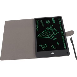 Tablette D'écriture LCD de 12 Pouces, Tablette de Dessin électronique Effacée Réutilisable, Tableau de Doodle Effacable avec Sty