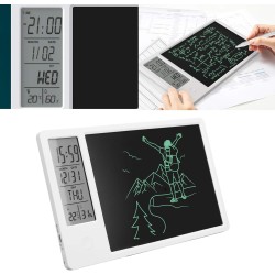 Tablette d'écriture LCD avec stylet, calendrier électronique de bureau Tableau d'écriture LCD de type C Bloc-notes à affichage n