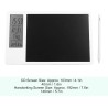 Tablette d'écriture LCD avec stylet, calendrier électronique de bureau Tableau d'écriture LCD de type C Bloc-notes à affichage n