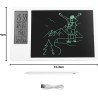 Tablette d'écriture LCD avec stylet, calendrier électronique de bureau Tableau d'écriture LCD de type C Bloc-notes à affichage n