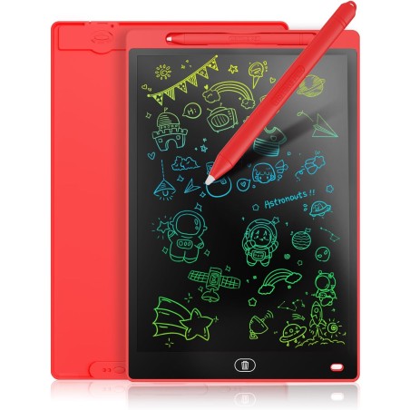 Tablette d'écriture LCD colorée de 8,5, Tableau de dessin électronique - Tableau graphique avec tableau blanc effaçable portable