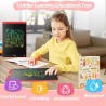Tablette d'écriture LCD colorée de 8,5, Tableau de dessin électronique - Tableau graphique avec tableau blanc effaçable portable
