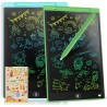 Lot de 2 tableaux d'écriture LCD de 25,4 cm - Tablette d'écriture électronique colorée - Pour jeux d'enfants de 2 à 7 ans, garço