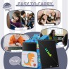 [Lot de 2] Genialba Tablette D'écriture LCD Colorée 12 Pouces, Planche À Dessin Effaçable Portable, Tablette Graphique Éducative