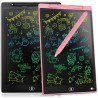[Lot de 2] Genialba Tablette d'écriture LCD colorée de 12 pouces, tablette d'écriture LCD, tablette graphique pour jeux d'enfant