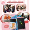 [Lot de 2] Genialba Tablette d'écriture LCD colorée de 12 pouces, tablette d'écriture LCD, tablette graphique pour jeux d'enfant