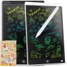 [Lot de 2] Genialba Tablette D'écriture LCD Colorée 10 Pouces, Planche À Dessin Effaçable Portable, Tablette Graphique Éducative