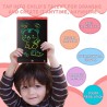 [2 pièces] Tablette Graphique LCD Écriture Colorée 12 Pouces, Tableau de Dessin Effaçable, Cadeau Enfants, Tablette Graphique po