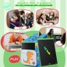 [2 pièces] Tablette Graphique LCD Écriture Colorée 12 Pouces, Tableau de Dessin Effaçable, Cadeau Enfants, Tablette Graphique po