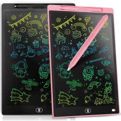 [2 pièces] Tablette Graphique LCD Écriture Colorée 10 Pouces, Tableau de Dessin Effaçable, Cadeau Enfants, Tablette Graphique po