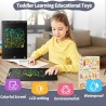 [2 pièces] Tablette Graphique LCD Écriture Colorée 10 Pouces, Tableau de Dessin Effaçable, Cadeau Enfants, Tablette Graphique po