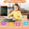 Tablette graphique lcd écriture colorée de 10 pouces, tableau de dessin effaçable portable, cadeau pour enfants, tablette graphi