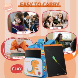 Tablette graphique lcd écriture colorée de 10 pouces, tableau de dessin effaçable portable, cadeau pour enfants, tablette graphi