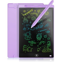 Tableau d'écriture LCD coloré - 8,5 pouces - Cadeau pour enfants - Tablette d'écriture LCD - Tablette graphique pour jeux d'enfa